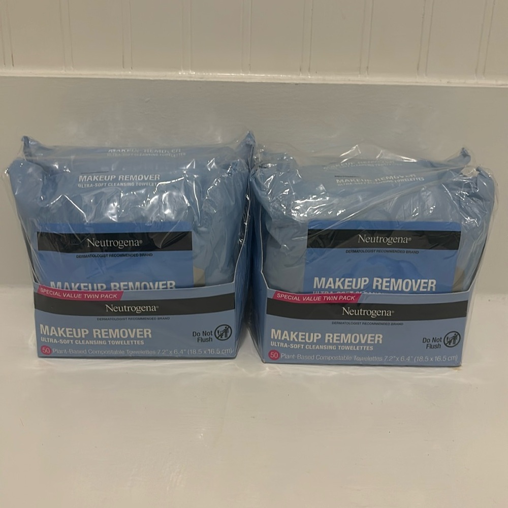 Neutrogena Makeup Remover Twin Packs